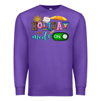 Purple holiday mode on Premium Sweatshirt - AdoDesignShop