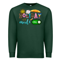 Sports Green holiday mode on Premium Sweatshirt - AdoDesignShop