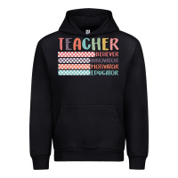 Black retro teacher Urban Hoodie - MaliasSmallBusiness