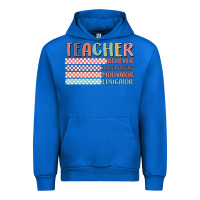 Cobalt retro teacher Urban Hoodie - MaliasSmallBusiness