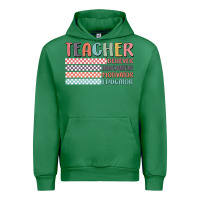 Emerald retro teacher Urban Hoodie - MaliasSmallBusiness