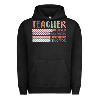 Pigment Black retro teacher Urban Hoodie - MaliasSmallBusiness