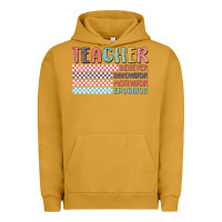 Pigment Peanut Butter retro teacher Urban Hoodie - MaliasSmallBusiness