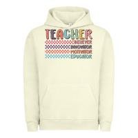 Pigment Pistachio retro teacher Urban Hoodie - MaliasSmallBusiness