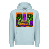 Blue Mist witchy woman halloween tumbler Premium Hoodie - Jasminsmagicworld
