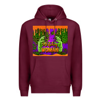 Burgundy witchy woman halloween tumbler Premium Hoodie - Jasminsmagicworld
