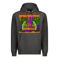 Charcoal Heather witchy woman halloween tumbler Premium Hoodie - Jasminsmagicworld