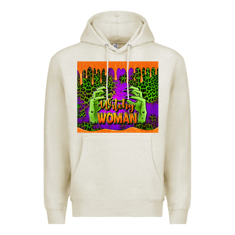 Witchy Woman Halloween Tumbler Premium Hoodie by Jasminsmagicworld | Teevron