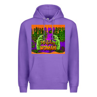 Purple witchy woman halloween tumbler Premium Hoodie - Jasminsmagicworld