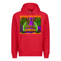 Red witchy woman halloween tumbler Premium Hoodie - Jasminsmagicworld