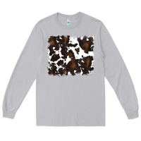 Moon Dust cowhide background Long Sleeve Tee - RanaPortraitStore