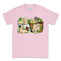 Bubblegum Pink sheep coffee cups Classic Tee - Zillion Design Studio