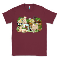 Burgundy sheep coffee cups Classic Tee - Zillion Design Studio