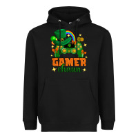 Black Gamer chaun st.patricks day Heavyweight Hoodie - Neo Western