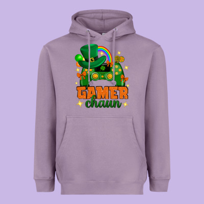 Gamer Chaun St.patricks Day Heavyweight Hoodie Designed By Neo Western