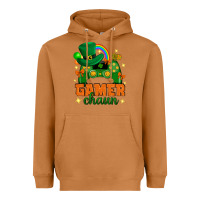 Meerkat Gamer chaun st.patricks day Heavyweight Hoodie - Neo Western