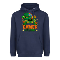 Navy Gamer chaun st.patricks day Heavyweight Hoodie - Neo Western