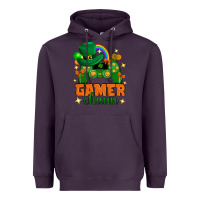 Plum Gamer chaun st.patricks day Heavyweight Hoodie - Neo Western