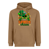 Toasted Coconut Gamer chaun st.patricks day Heavyweight Hoodie - Neo Western