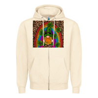 Sandshell st patricks day gnomes shamrock rainwow Zipper Hoodie - RanaPortraitStore