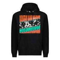 Black western turquoise gemstone cowhide  leather tumbler Premium Hoodie - Jasminsmagicworld