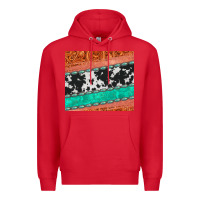 Red western turquoise gemstone cowhide  leather tumbler Premium Hoodie - Jasminsmagicworld