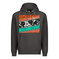 Smoke western turquoise gemstone cowhide  leather tumbler Premium Hoodie - Jasminsmagicworld