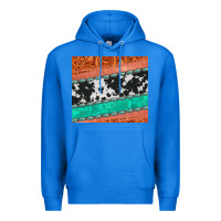 True Royal western turquoise gemstone cowhide  leather tumbler Premium Hoodie - Jasminsmagicworld