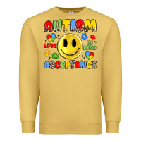 Antique Gold autism acceptance Premium Sweatshirt - JahusDesignShop