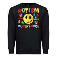 Black autism acceptance Premium Sweatshirt - JahusDesignShop