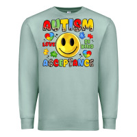 Seafoam autism acceptance Premium Sweatshirt - JahusDesignShop