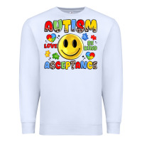 White autism acceptance Premium Sweatshirt - JahusDesignShop