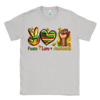 Moon Dust peace love juneteenth Classic Tee - texasbilliewilder