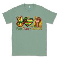 Sage peace love juneteenth Classic Tee - texasbilliewilder