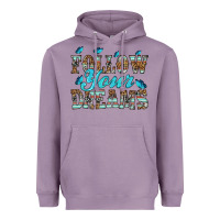 Lavender follow your dreams Heavyweight Hoodie - HRA Design Shop