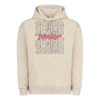 Pigment French Oak senior Urban Hoodie - MaliasSmallBusiness