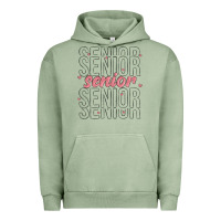 Pigment Oil Green senior Urban Hoodie - MaliasSmallBusiness