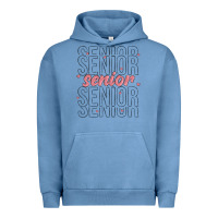 Pigment Pebble Blue senior Urban Hoodie - MaliasSmallBusiness