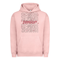 Pigment Salmon senior Urban Hoodie - MaliasSmallBusiness