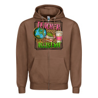 Chestnut teacher assistant Zipper Hoodie - texasbilliewilder