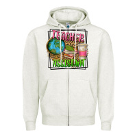 Oatmeal Heather teacher assistant Zipper Hoodie - texasbilliewilder