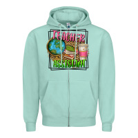Seafoam teacher assistant Zipper Hoodie - texasbilliewilder