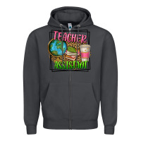 Smoke teacher assistant Zipper Hoodie - texasbilliewilder