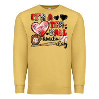 Antique Gold it's a tee ball kinda day Premium Sweatshirt - JahusDesignShop