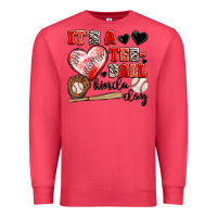 Cardinal it's a tee ball kinda day Premium Sweatshirt - JahusDesignShop