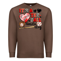 Chestnut it's a tee ball kinda day Premium Sweatshirt - JahusDesignShop