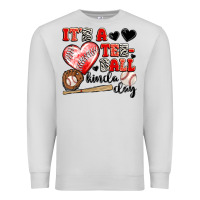 Dove Grey it's a tee ball kinda day Premium Sweatshirt - JahusDesignShop