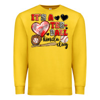 Lemon it's a tee ball kinda day Premium Sweatshirt - JahusDesignShop