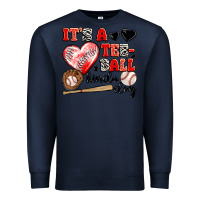Navy it's a tee ball kinda day Premium Sweatshirt - JahusDesignShop