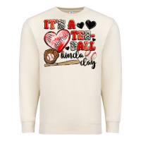 Sandshell it's a tee ball kinda day Premium Sweatshirt - JahusDesignShop